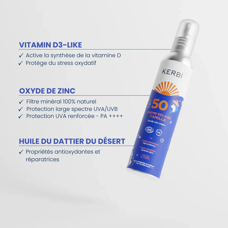 Crème Solaire | Famille SPF 50