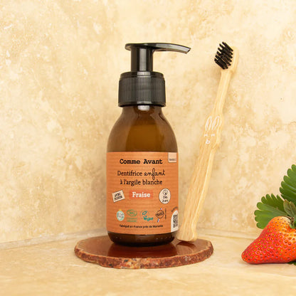 Dentifrice | Argile blanche à la fraise