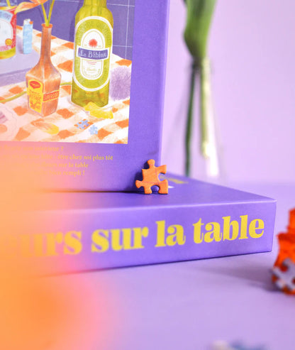 Puzzle 500 pièces | Des fleurs sur la table