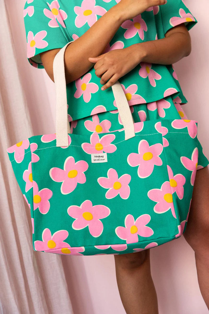 Cabas Claude WAJ x Hindbag | Pastel Bloom ou Big Flowers