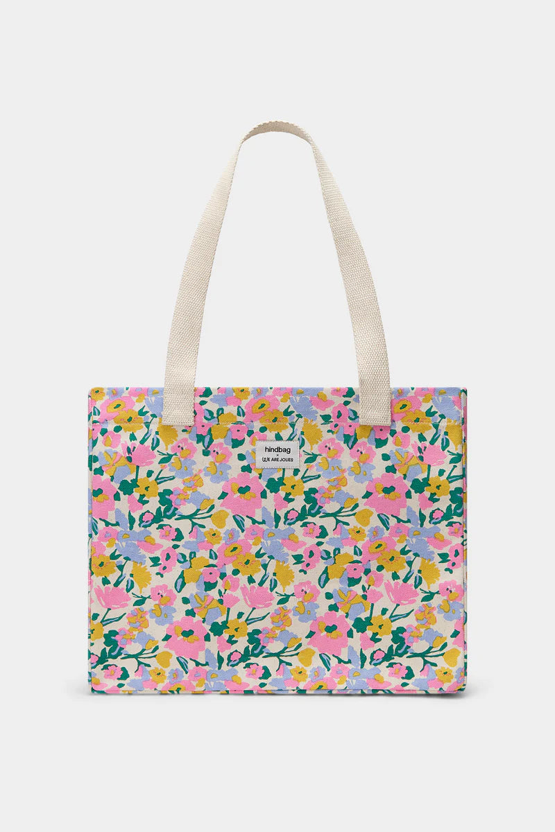 Cabas Claude WAJ x Hindbag | Pastel Bloom ou Big Flowers
