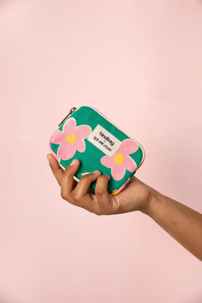 Porte Monnaie Lili WAJ x Hindbag | Pastel Bloom ou Big Flowers