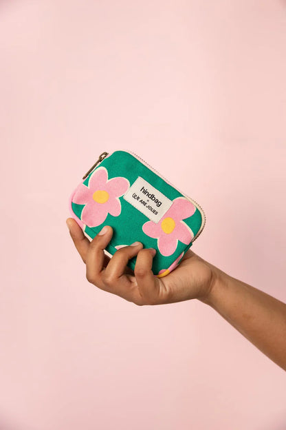 Porte Monnaie Lili WAJ x Hindbag | Pastel Bloom ou Big Flowers