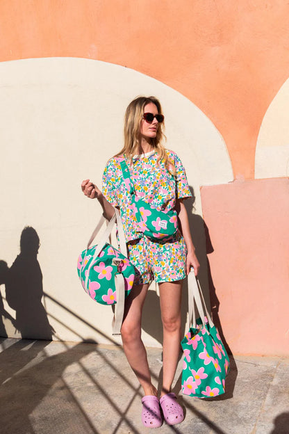Sac Banane Andrea WAJ x Hindbag | Pastel Bloom ou Big Flowers