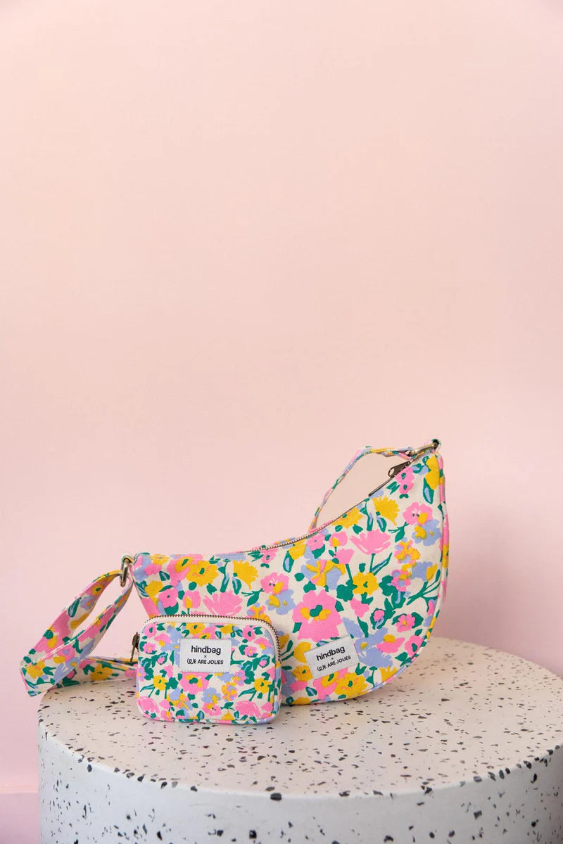 Sac Banane Andrea WAJ x Hindbag | Pastel Bloom ou Big Flowers
