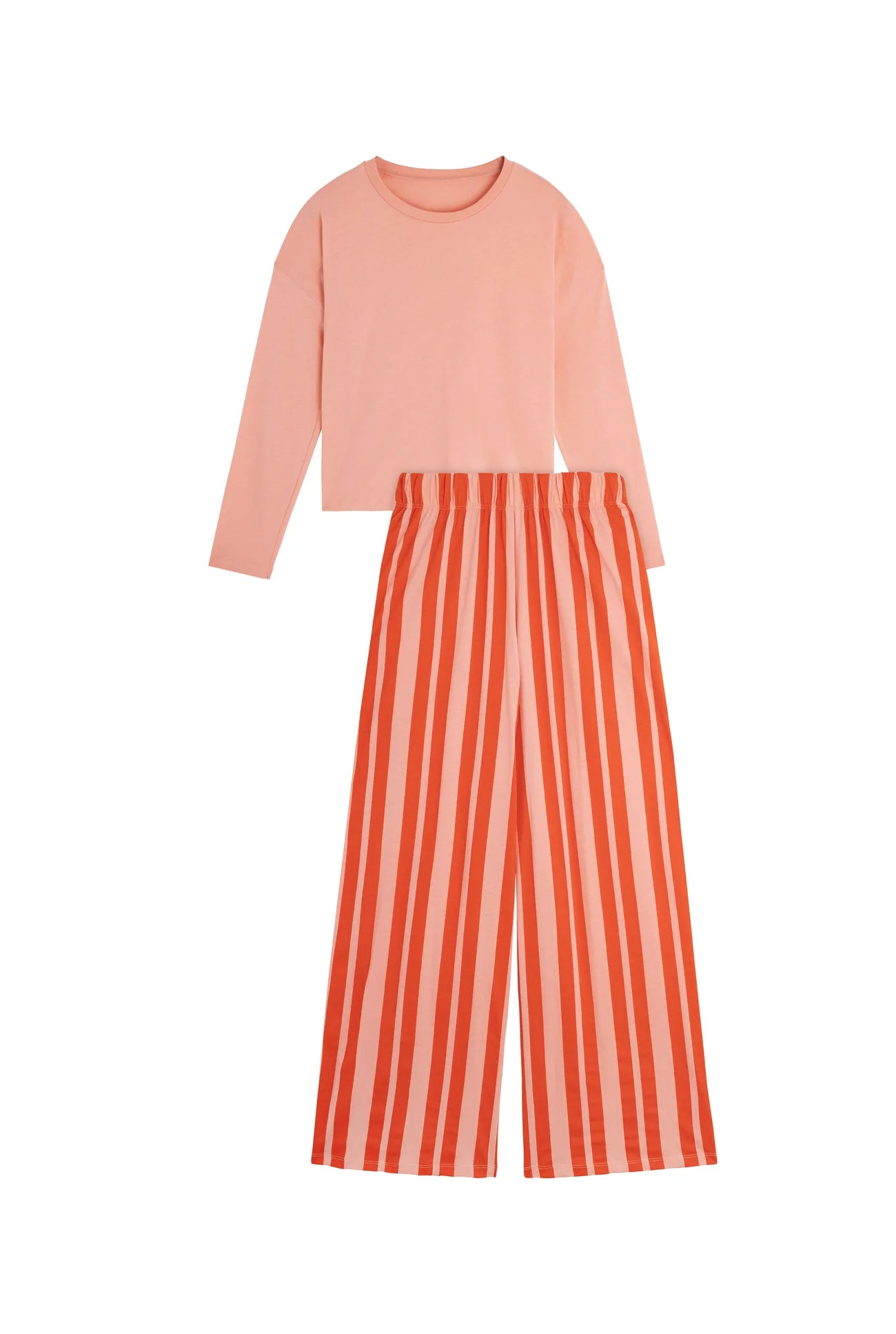 Pyjama manches longues coton BIO | Retro Lines